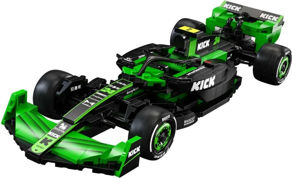 *****Cada lenktyninių automobilių blokai.F1 KickSauber C55032W