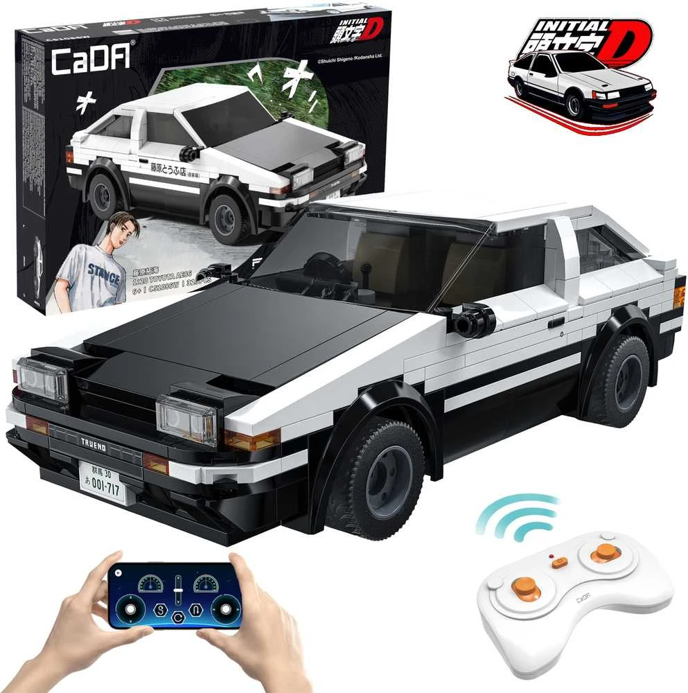 *****Cada kaladėlės ToyotaAE86Initial RC C51086 29714