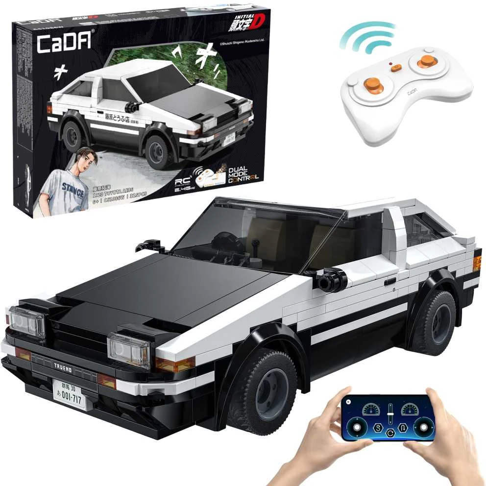 *****Cada kaladėlės ToyotaAE86Initial RC C51086 29714