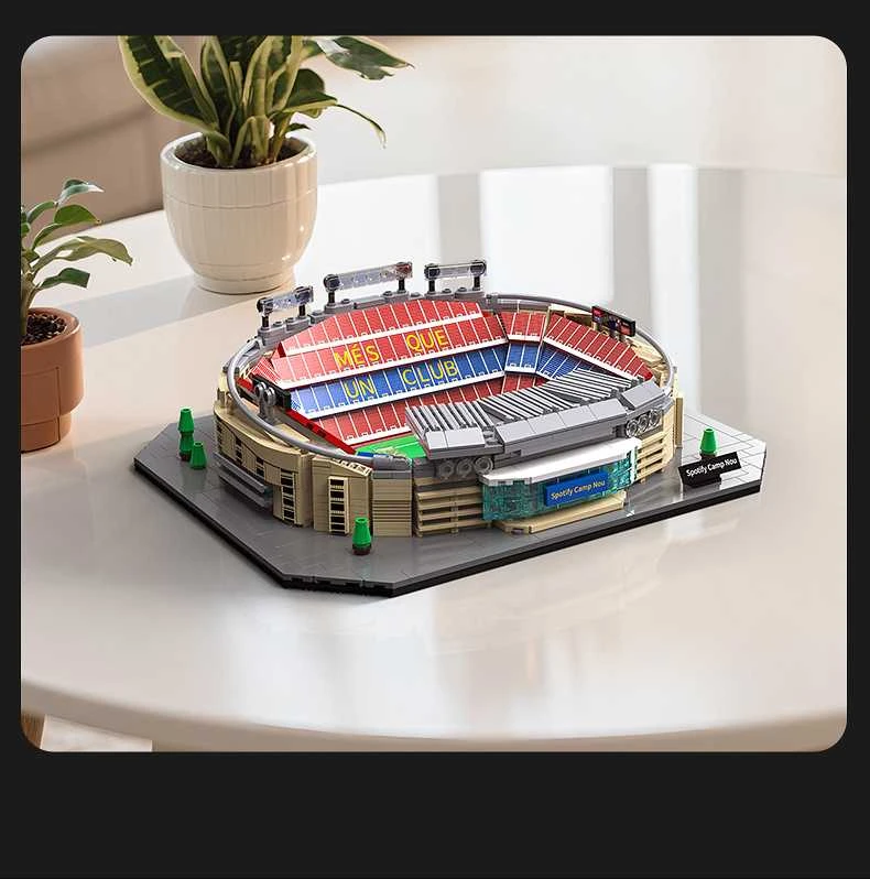 CADA Construction Bricks Camp Nou futbolo stadionas 728 el C66023W