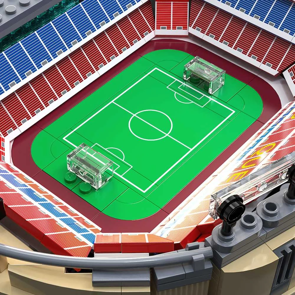CADA Construction Bricks Camp Nou futbolo stadionas 728 el C66023W
