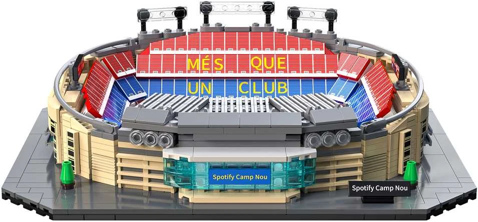 CADA Construction Bricks Camp Nou futbolo stadionas 728 el C66023W