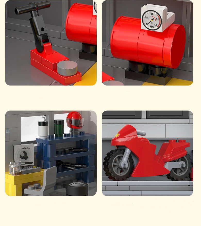 „Cada Building Blocks Shell“ degalinės pastatas, 330 dienų, C66034W