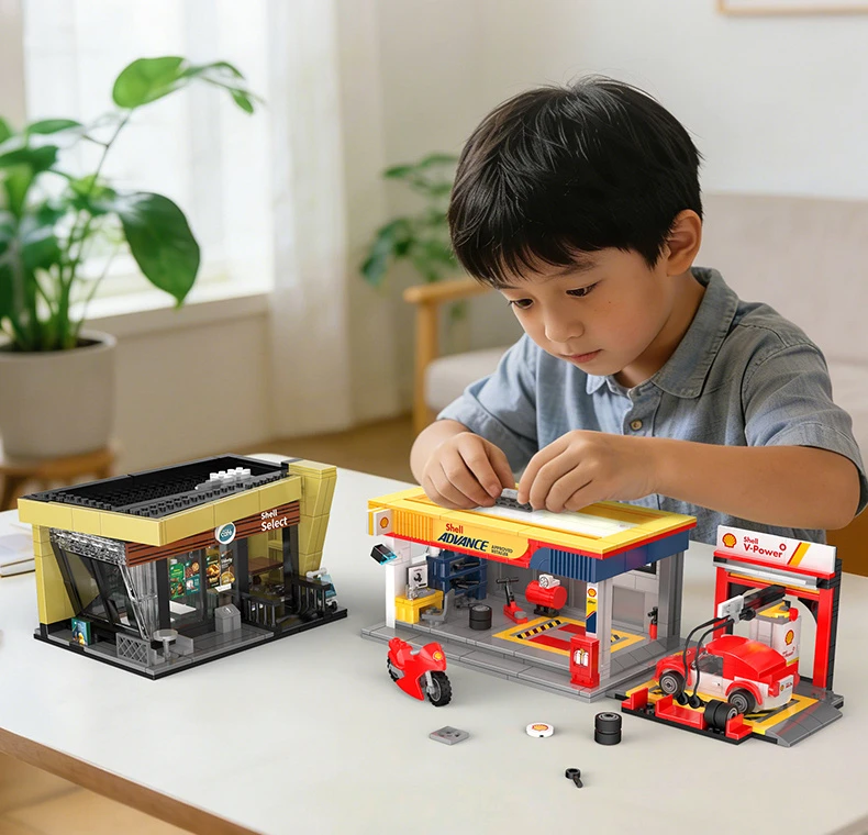 „Cada Building Blocks Shell“ degalinės pastatas, 330 dienų, C66034W