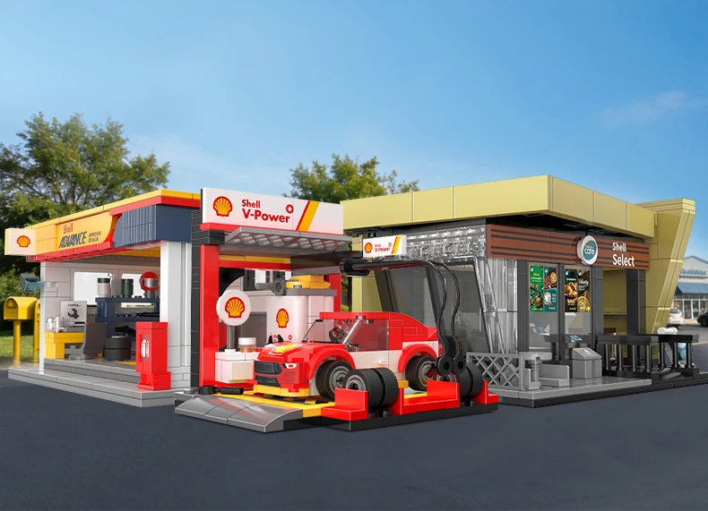 „Cada Building Blocks Shell“ degalinės pastatas, 330 dienų, C66034W