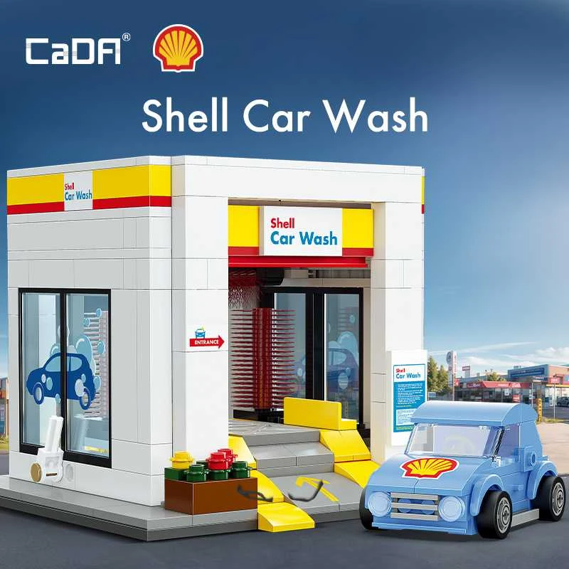 *****Cada pagalvėlės Shell automobilių plovimo stotis C66030W 30260
