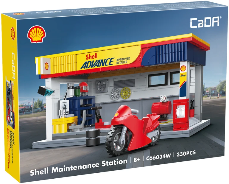 „Cada Building Blocks Shell“ degalinės pastatas, 330 dienų, C66034W