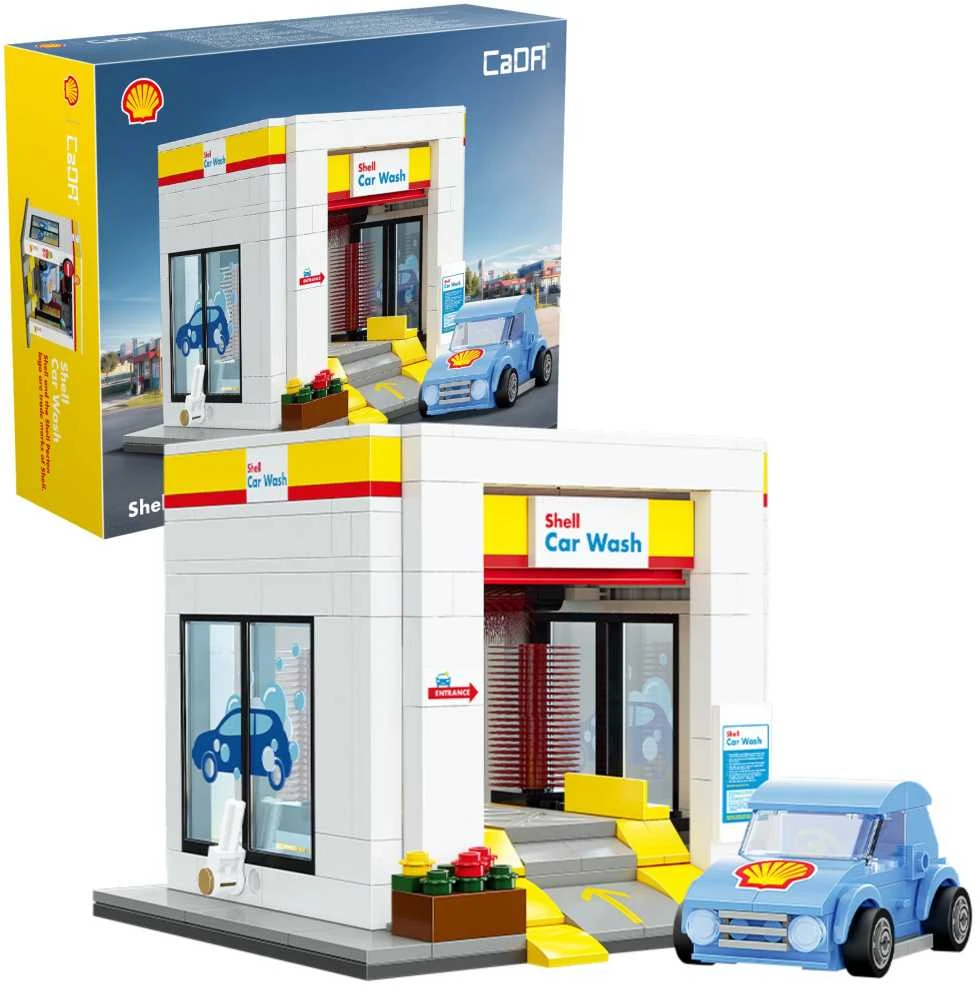 *****Cada pagalvėlės Shell automobilių plovimo stotis C66030W 30260