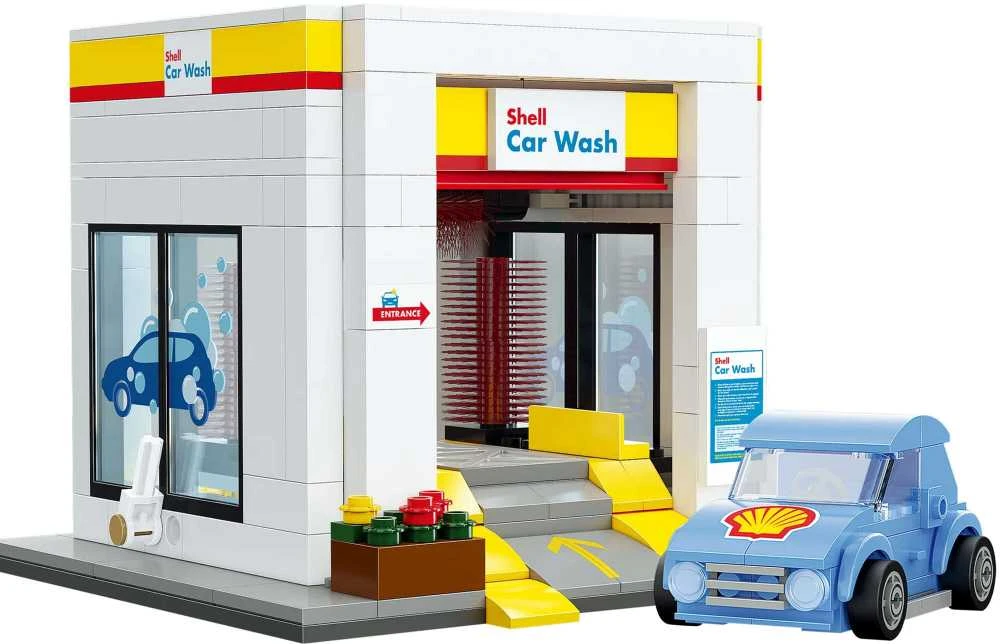 *****Cada pagalvėlės Shell automobilių plovimo stotis C66030W 30260