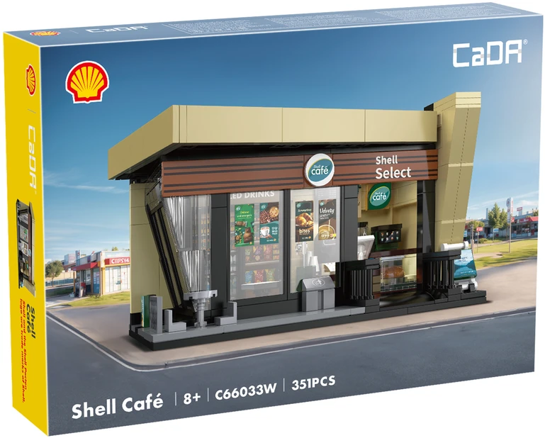 „Cada“ statybinių blokų „Shell“ kavinės pastatas, 351 diena, C66033W
