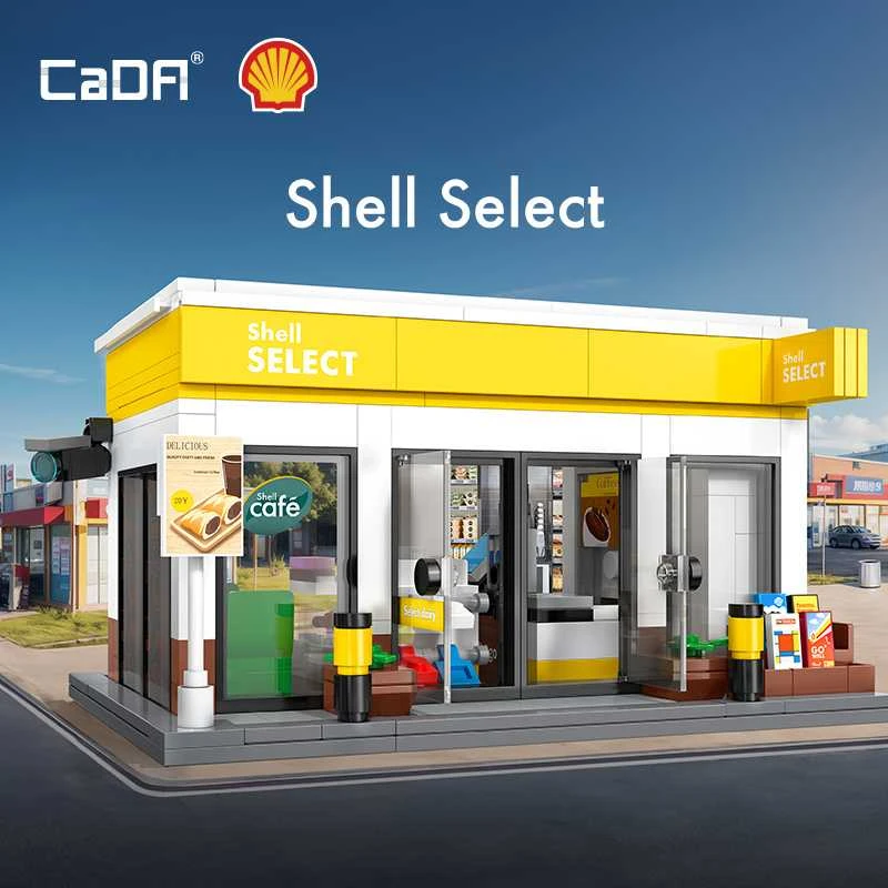 CaDA statybiniai blokeliai, „Shell Shop“ pastatas, 303 dalys