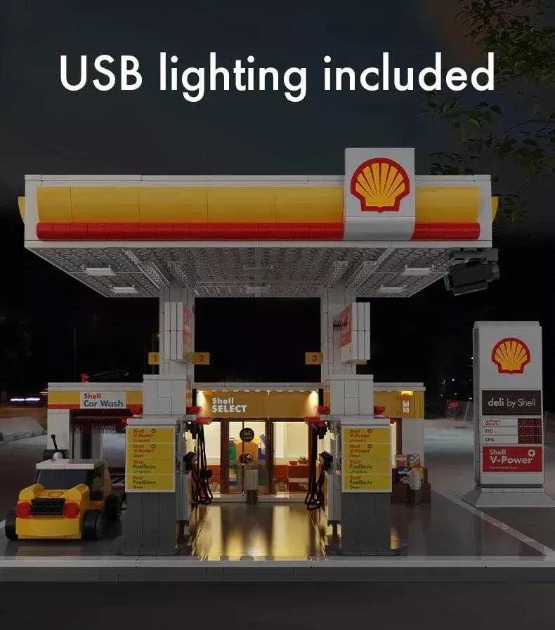 CaDA statybiniai blokai „Shell“ degalinės pastatas, 1309 dienos, C66026W