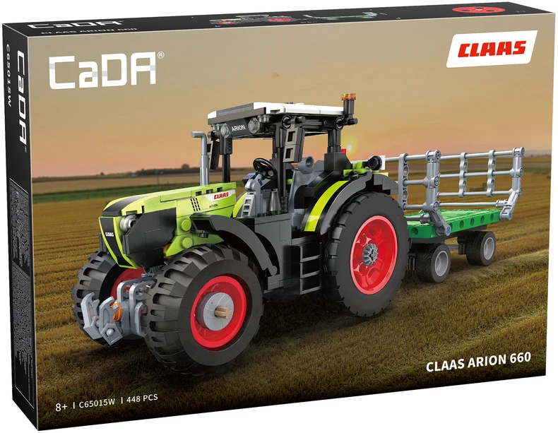 CADA BLOKAI ŽEMĖS ŪKIO TRAKTORIUS CLAAS ARION 660 448 ELEMENTS TRAKTORIUS
