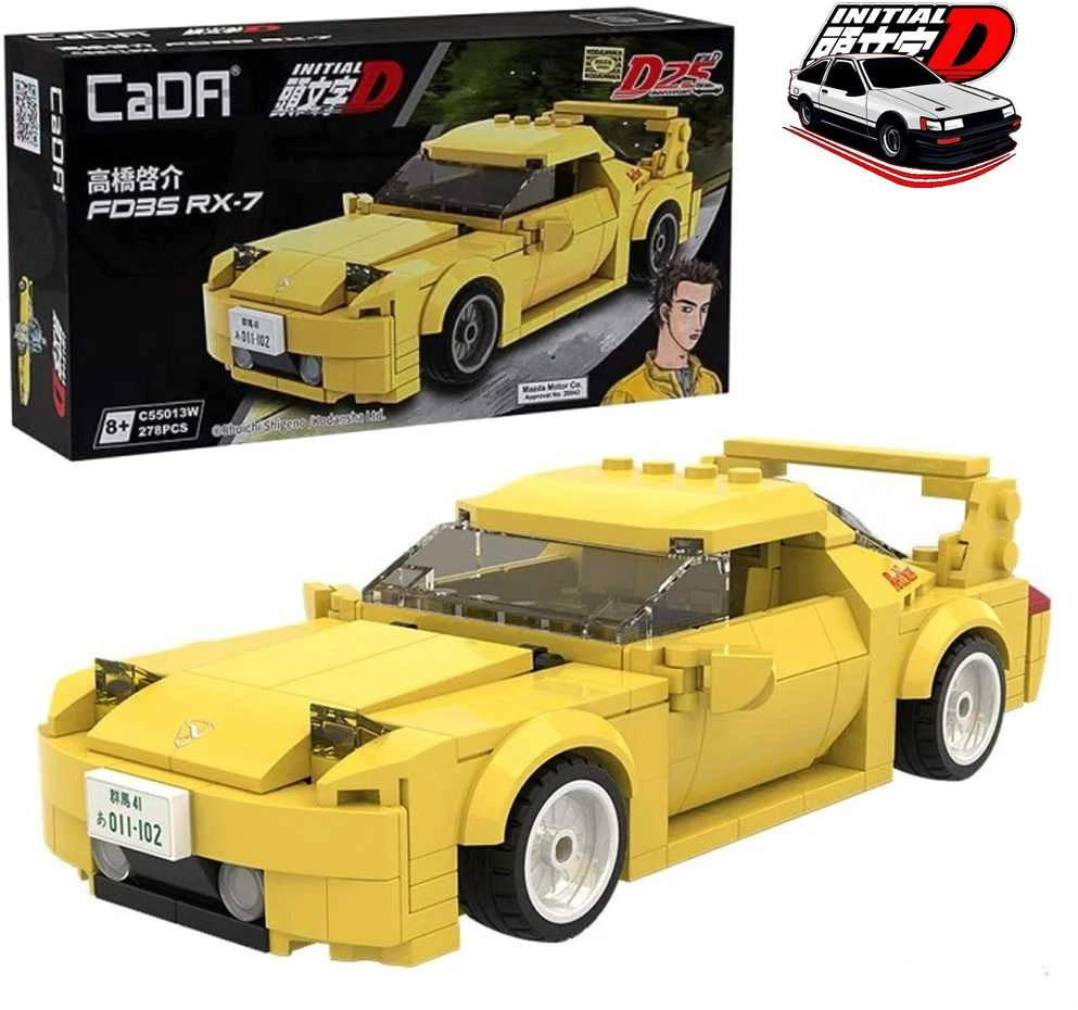 *****Cada lenktyninis automobilis RX-7 C55013W 25785 blokai