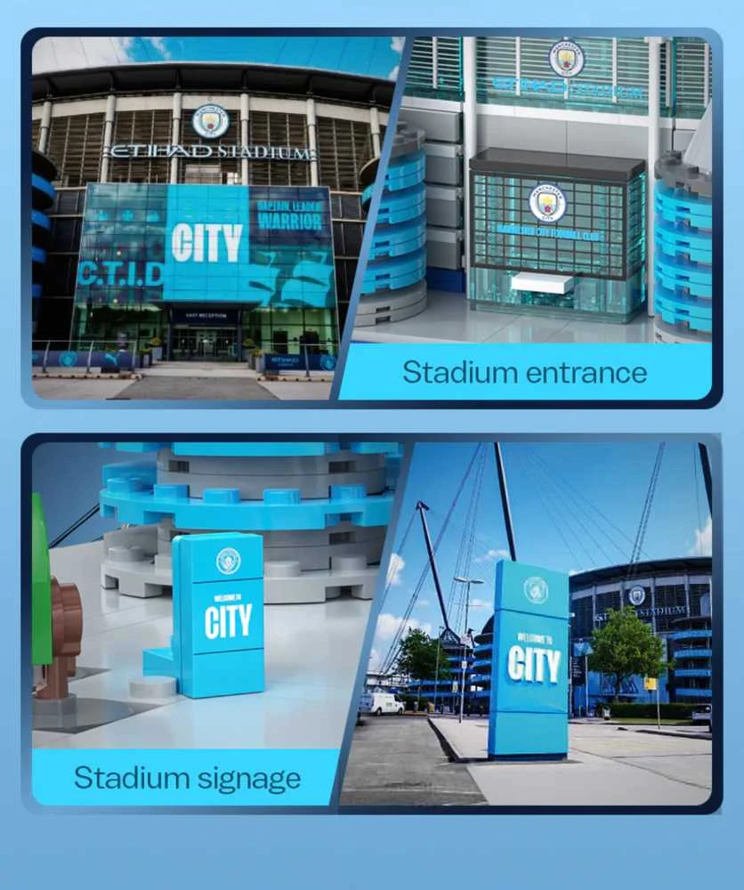 „CaDA Etihad“ stadiono „Manchester City“ statybiniai blokai, 4473 vienetai C66022W
