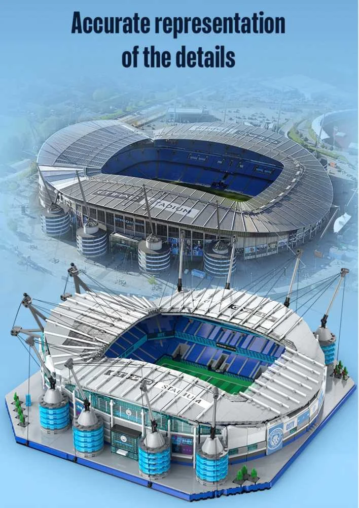 „CaDA Etihad“ stadiono „Manchester City“ statybiniai blokai, 4473 vienetai C66022W