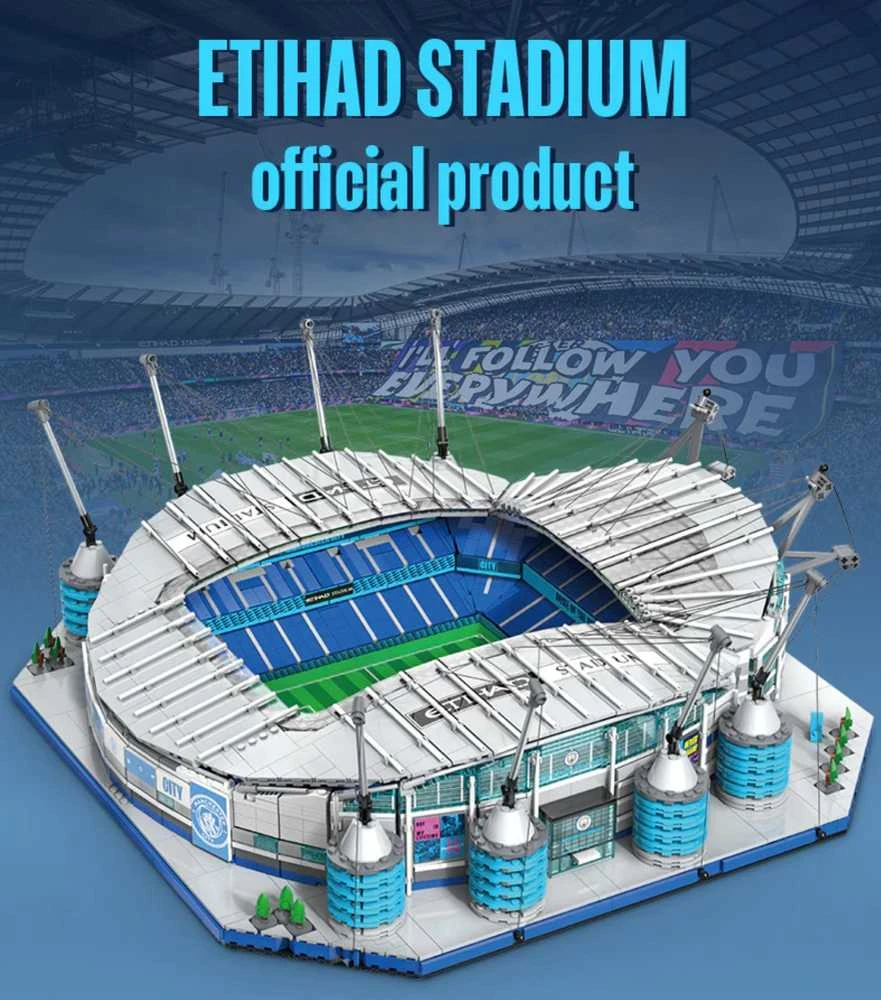 „CaDA Etihad“ stadiono „Manchester City“ statybiniai blokai, 4473 vienetai C66022W