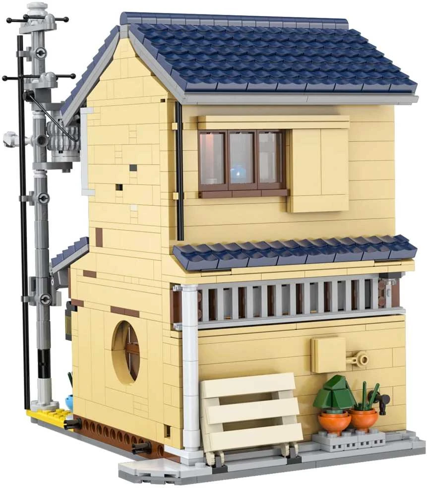 CaDA Building Blocks Japanese Tea Shop Building 1200 dalys