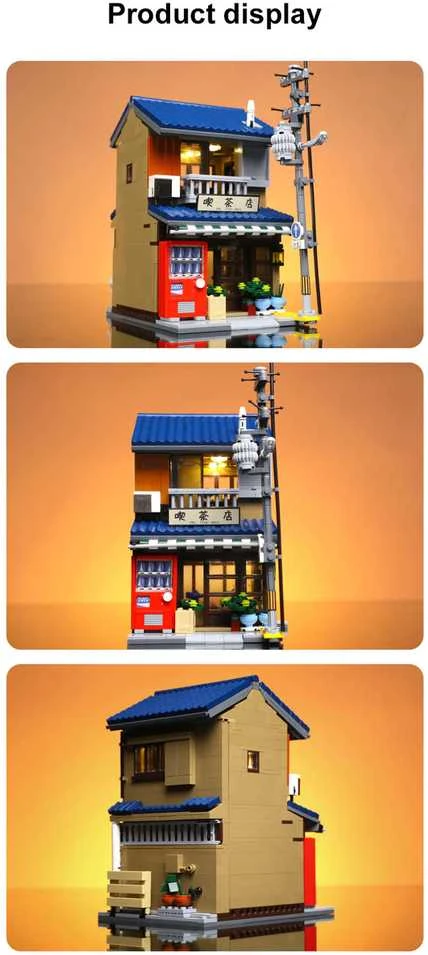 CaDA Building Blocks Japanese Tea Shop Building 1200 dalys