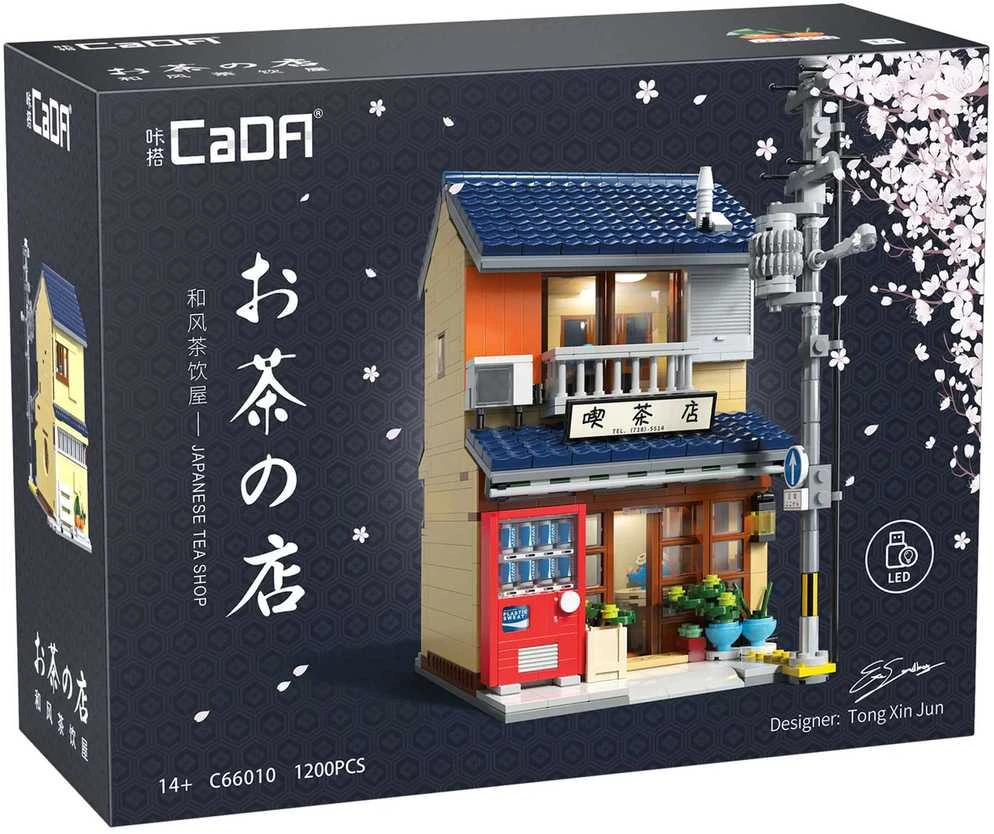 CaDA Building Blocks Japanese Tea Shop Building 1200 dalys