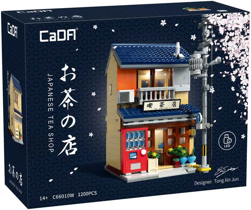 CaDA Building Blocks Japanese Tea Shop Building 1200 dalys