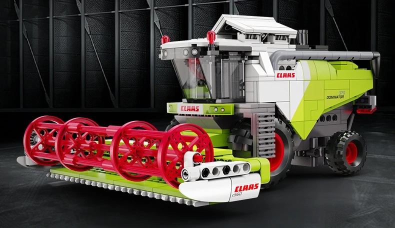 CADA BLOKŲ ŽEMĖS ŪKIO KOMBINANAS CLAAS DOMINATOR 384 ELEMENTS