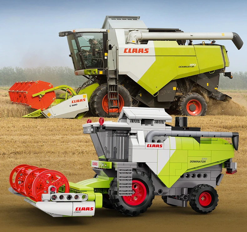 CADA BLOKŲ ŽEMĖS ŪKIO KOMBINANAS CLAAS DOMINATOR 384 ELEMENTS