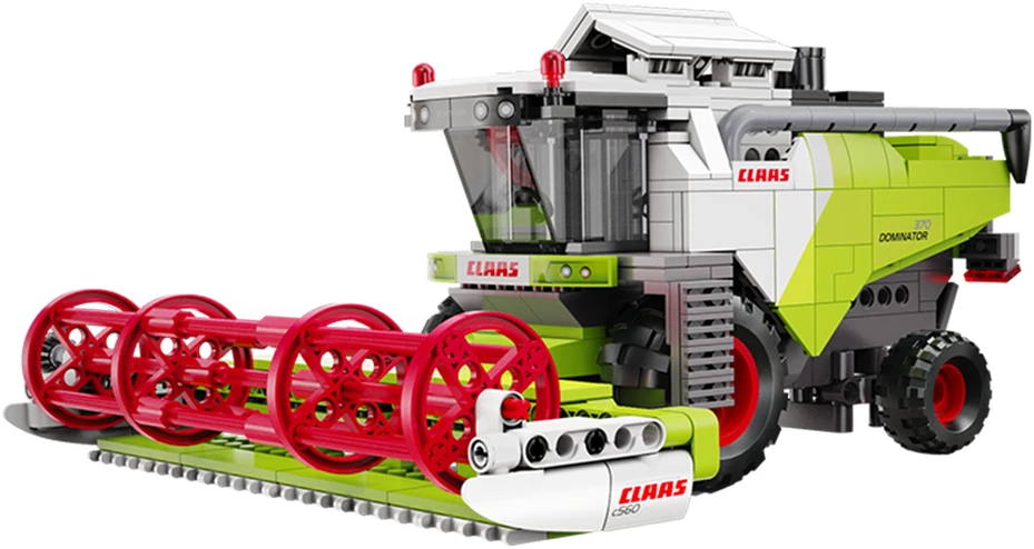 CADA BLOKŲ ŽEMĖS ŪKIO KOMBINANAS CLAAS DOMINATOR 384 ELEMENTS