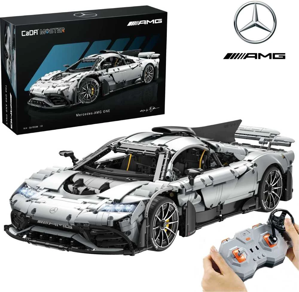 Konstruktorius CaDA Mercedes-AMG ONE C298 1/8 (3295 dalių)