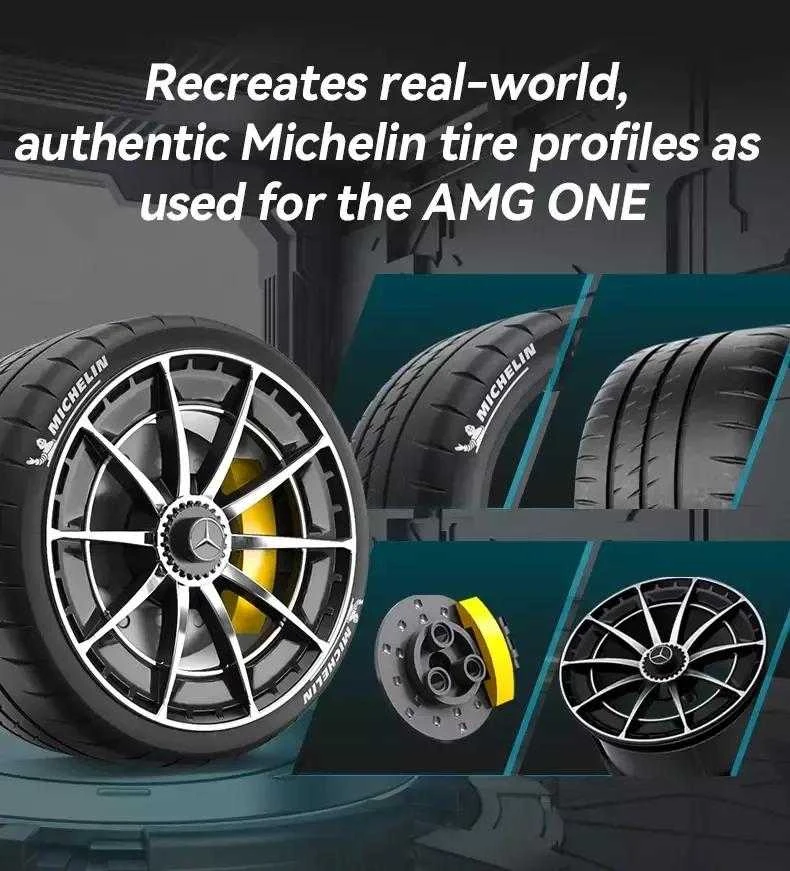 Konstruktorius CaDA Mercedes-AMG ONE C298 1/8 (3295 dalių)