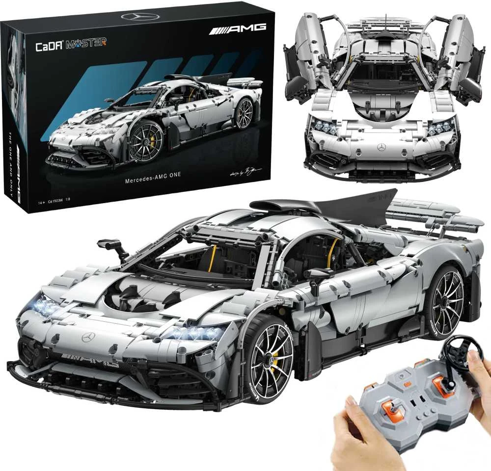 Konstruktorius CaDA Mercedes-AMG ONE C298 1/8 (3295 dalių)