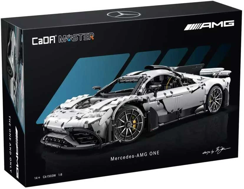 Konstruktorius CaDA Mercedes-AMG ONE C298 1/8 (3295 dalių)
