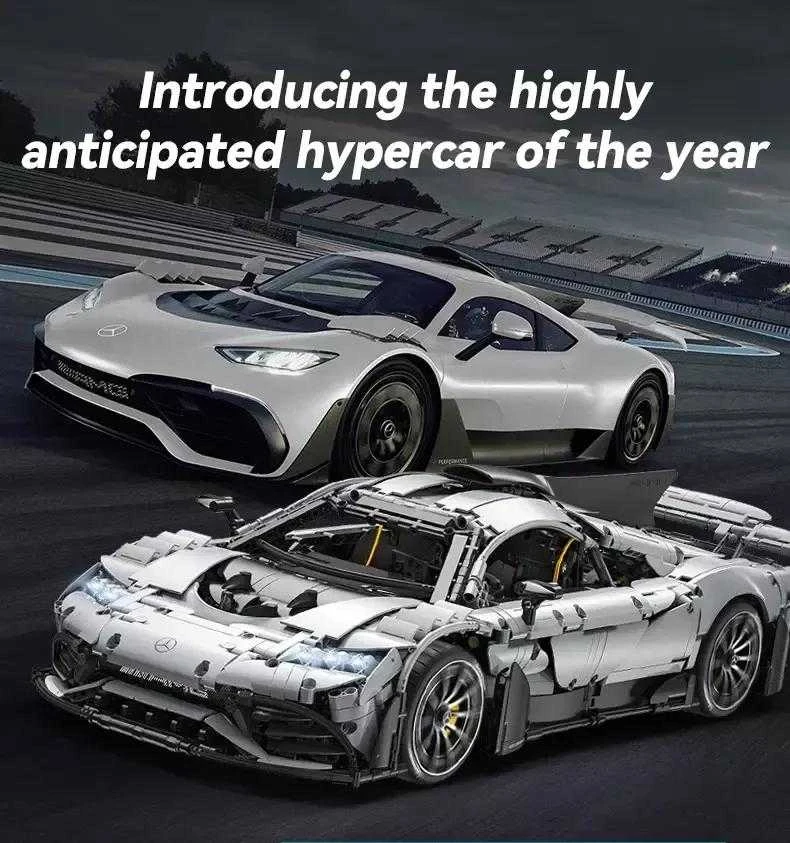 Konstruktorius CaDA Mercedes-AMG ONE C298 1/8 (3295 dalių)