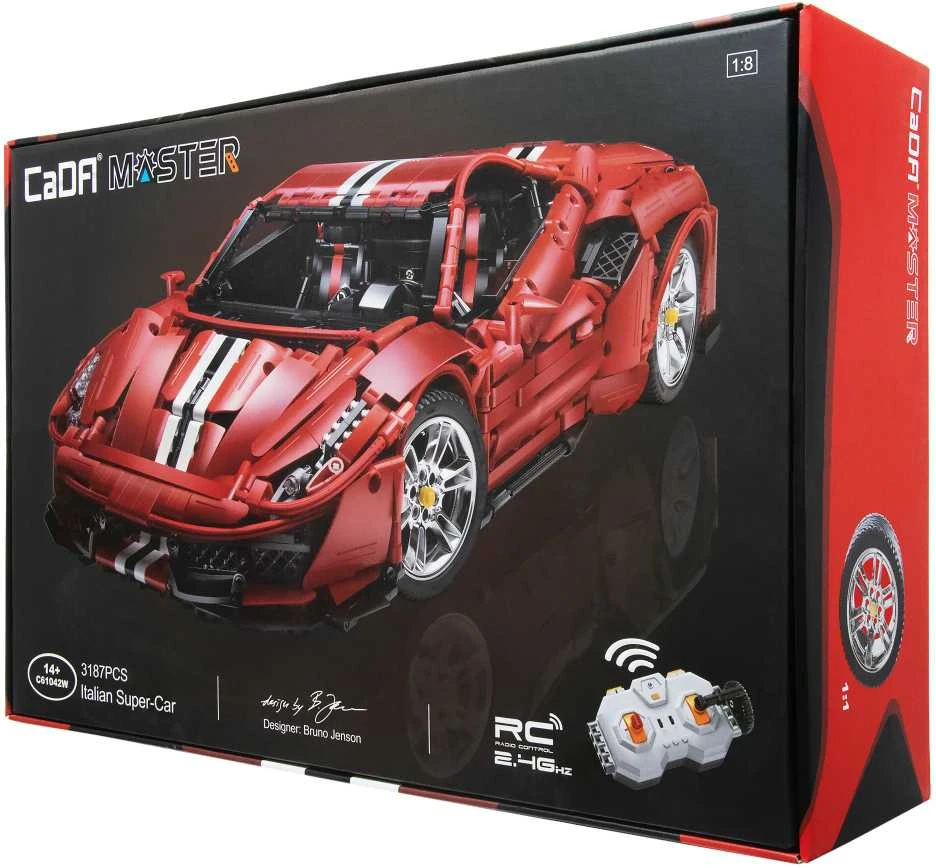Cada RC Ferrari 488, 3187 vnt.
