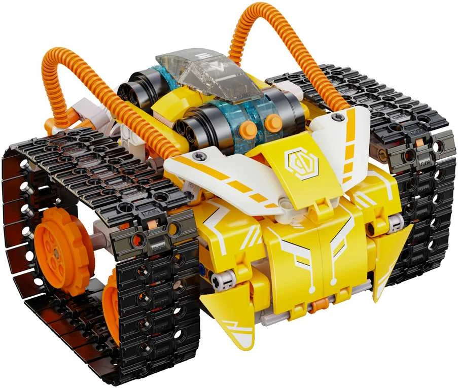 CADA CODE robotų blokų rinkinys, modelis W.BOT RC, nuotoliniu būdu valdomas Dual Mode 455
