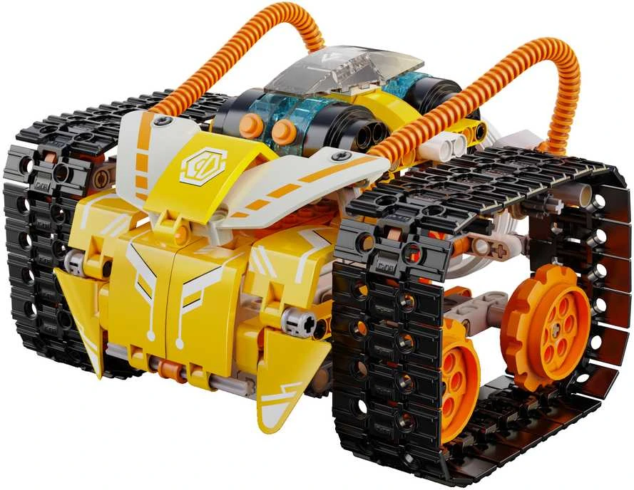 CADA CODE robotų blokų rinkinys, modelis W.BOT RC, nuotoliniu būdu valdomas Dual Mode 455