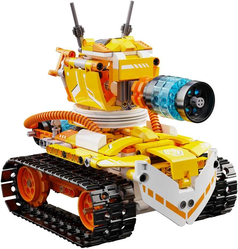 CADA CODE robotų blokų rinkinys, modelis W.BOT RC, nuotoliniu būdu valdomas Dual Mode 455