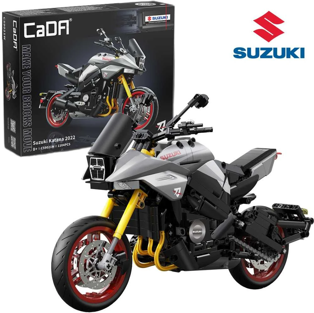 CaDA Motor Suzuki Katana motociklų statybiniai blokai 1104 vienetai C59021W
