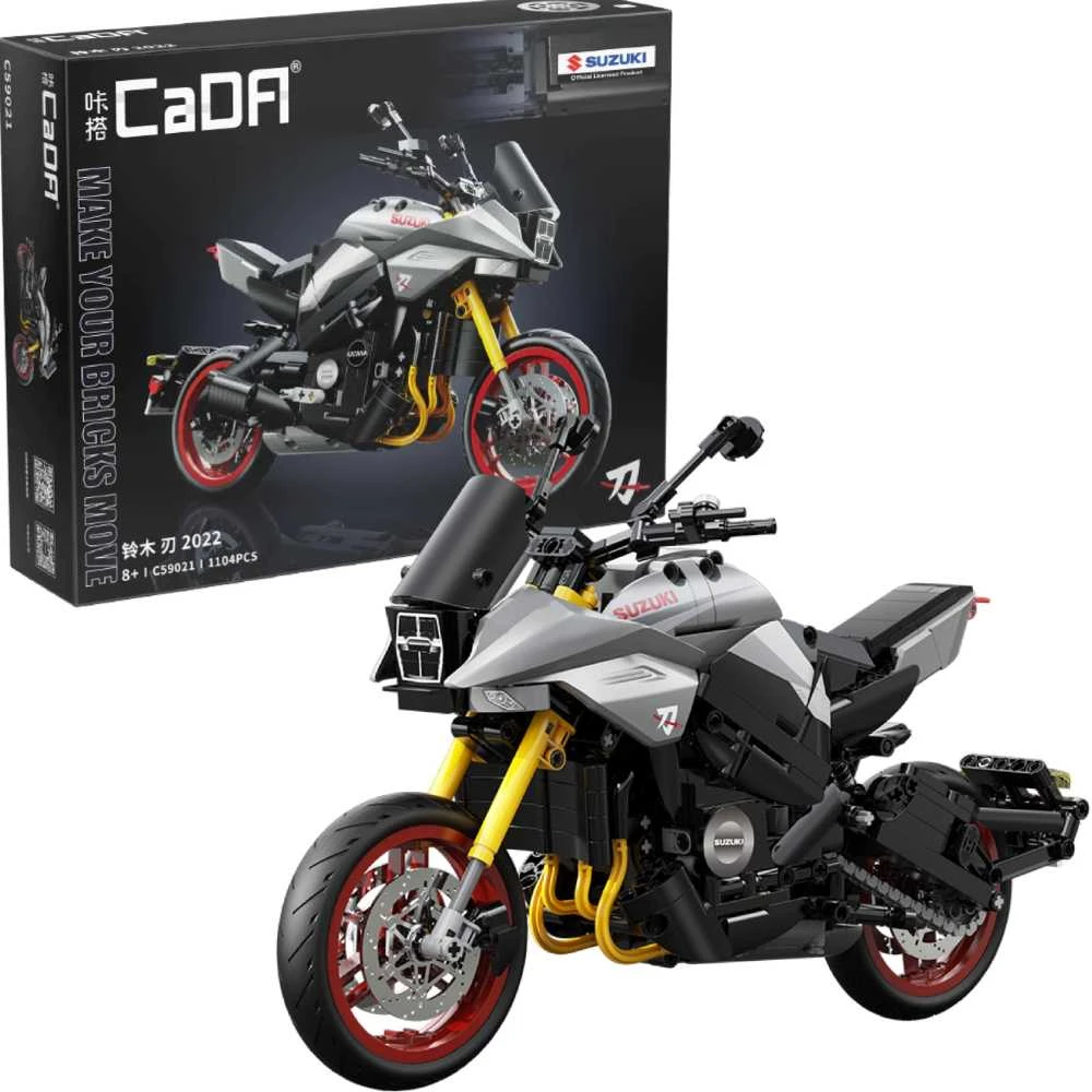CaDA Motor Suzuki Katana motociklų statybiniai blokai 1104 vienetai C59021W