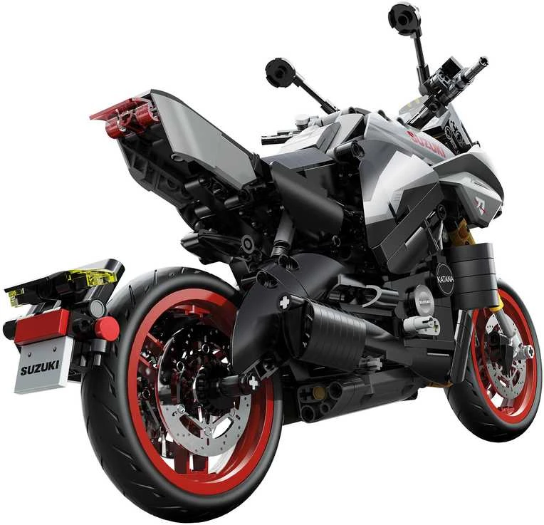 CaDA Motor Suzuki Katana motociklų statybiniai blokai 1104 vienetai C59021W