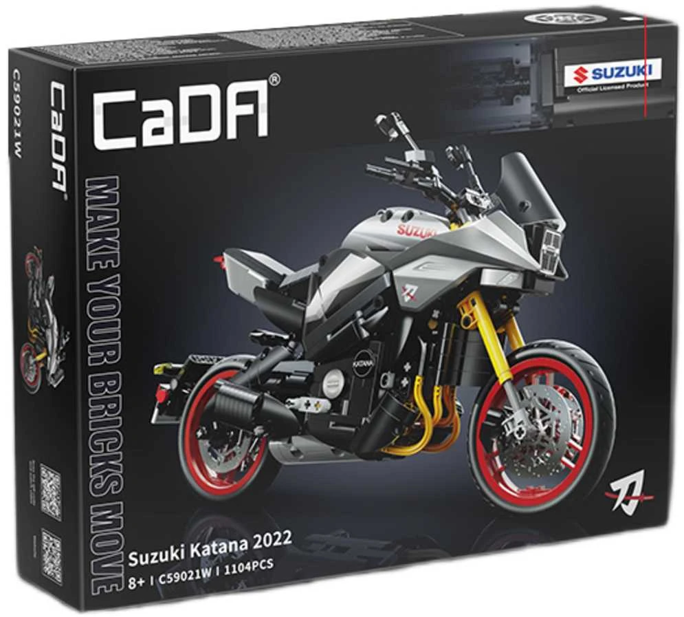 CaDA Motor Suzuki Katana motociklų statybiniai blokai 1104 vienetai C59021W