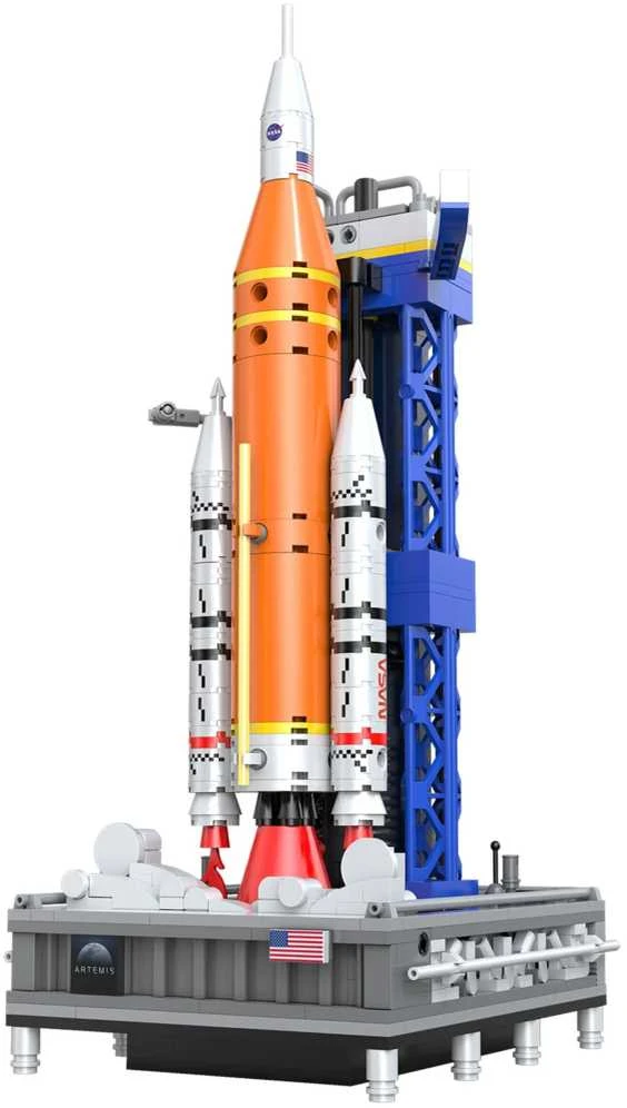CaDa konstruktoriaus kaladėlės NASA Artemis Space Launch System, 659 detalės