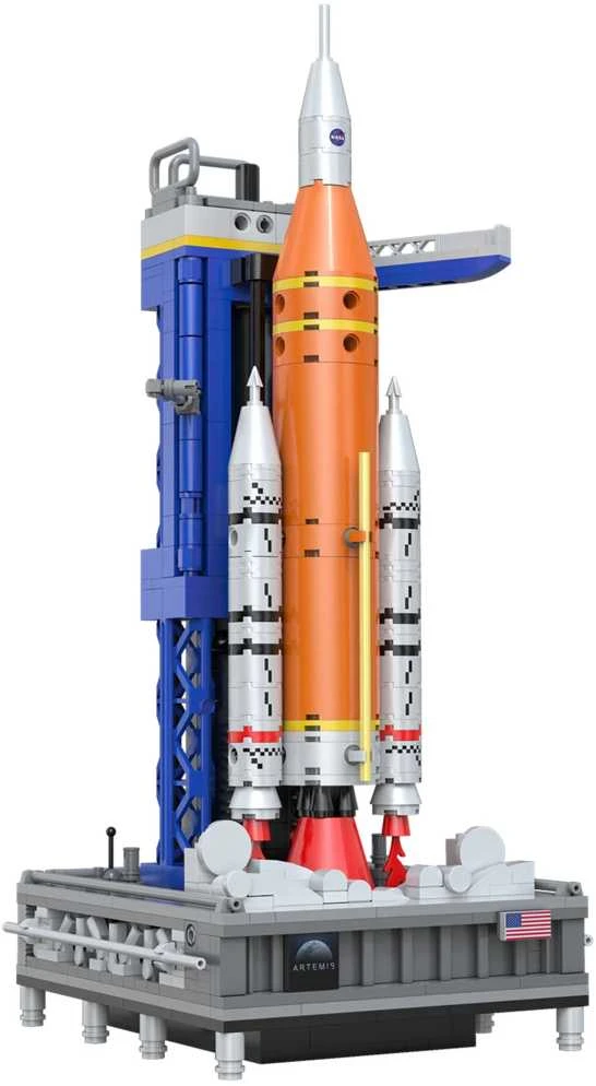 CaDa konstruktoriaus kaladėlės NASA Artemis Space Launch System, 659 detalės