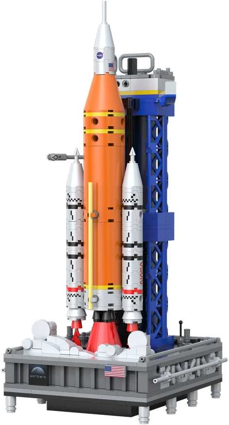 CaDa konstruktoriaus kaladėlės NASA Artemis Space Launch System, 659 detalės