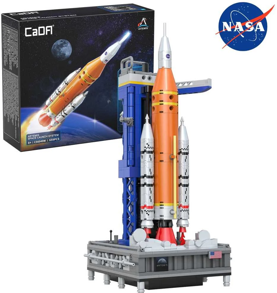 CaDa konstruktoriaus kaladėlės NASA Artemis Space Launch System, 659 detalės
