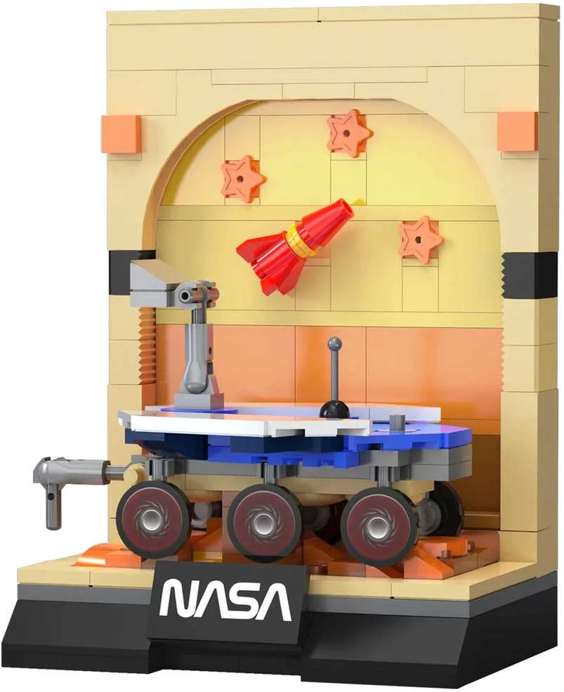 CaDA NASA Marso marsaeigio parodos statybiniai blokai, 192 detalės