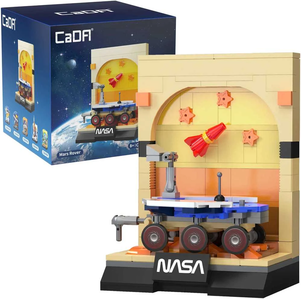 CaDA NASA Marso marsaeigio parodos statybiniai blokai, 192 detalės