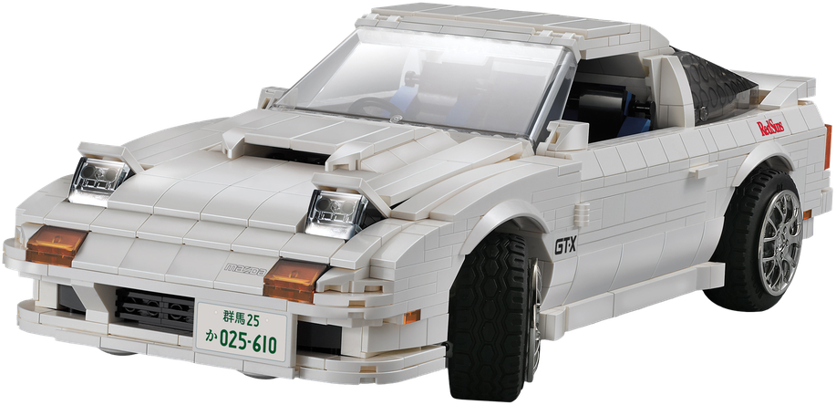 CADA KONSTRUKCINIAI BLAKAI SPORTINIS AUTOMOBILIS MAZDA RX-7 MANGA INITIAL-D 1552 EL.