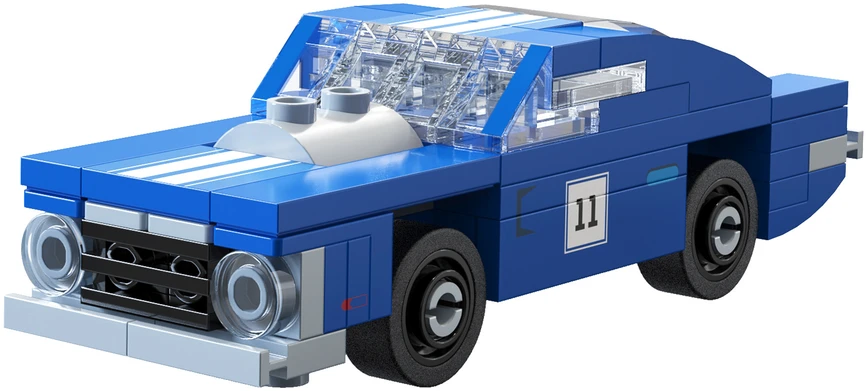 CaDA statybiniai blokai „Blaze Stallion Car“ 71 dienos