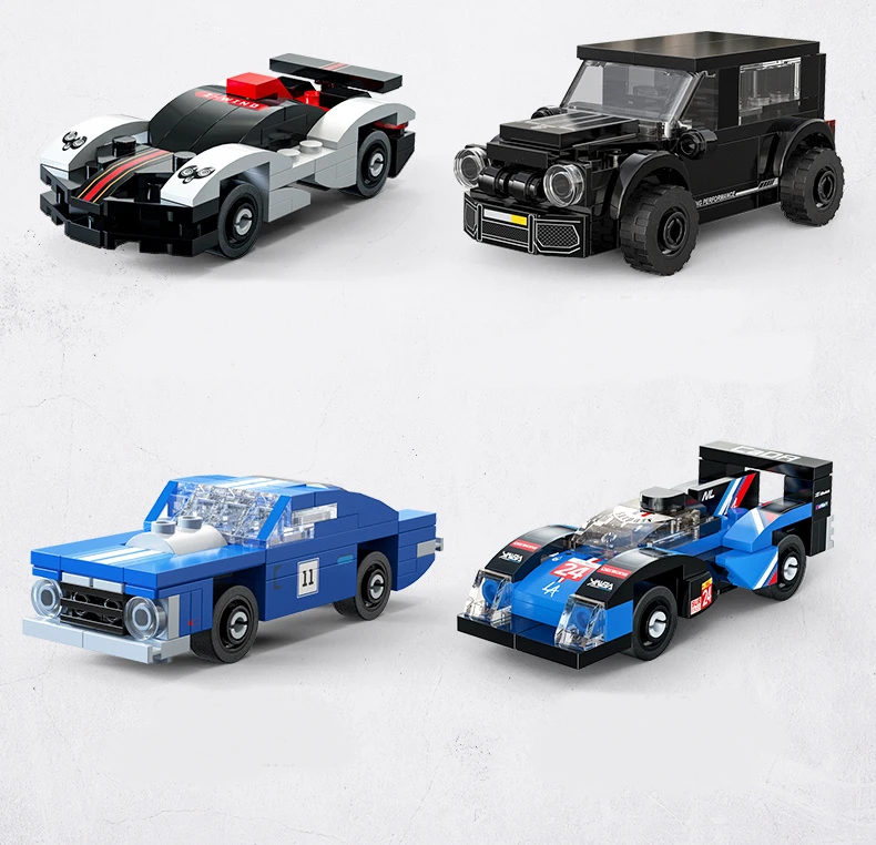 CaDA statybiniai blokai „Crossblade Runner 70 Dalys Car“